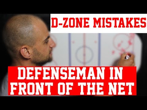 Видео: ХОККЕЙНЫЕ СИСТЕМЫ: Защита зоны D перед воротами (ОШИБКИ)