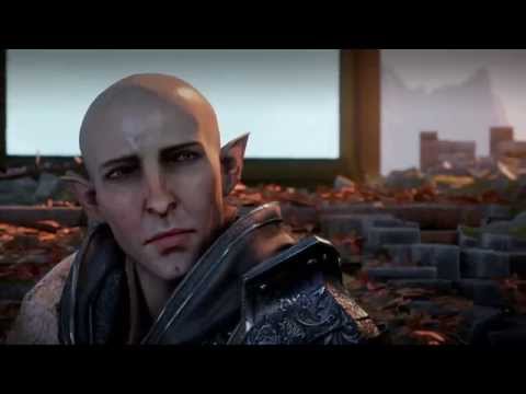 Видео: Солас и Лавеллан в DLC "Чужак" Dragon Age Инквизиция