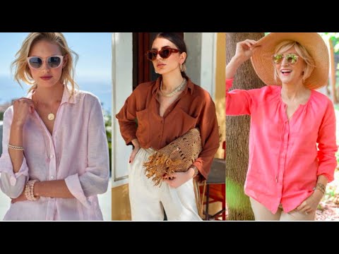 Видео: МОДНЫЕ ЛЬНЯНЫЕ БЛУЗЫ И РУБАШКИ💖 ГЛАВНЫЙ ТРЕНД ЖАРКОГО ЛЕТА КАК НОСИТЬ ЛЬНЯНЫЕ РУБАШКИ И БЛУЗЫ