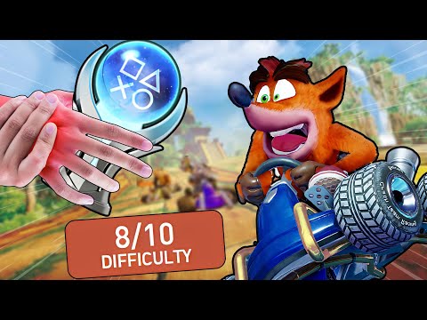 Видео: Платина от Crash Team Racing ПРИЧИНИЛА МНЕ ФИЗИЧЕСКУЮ БОЛЬ!