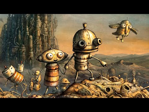Видео: МАШИНАРИУМ #1. Начало приключения робота-мусорщика. Игра Machinarium на канале Игрули TV