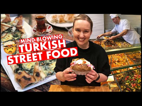 Видео: Безумно вкусная ТУРЕЦКАЯ УЛИЦА ЕДА в Стамбуле, Турция