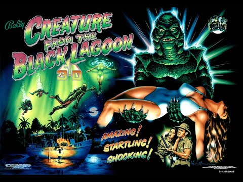 Видео: Научитесь играть в пинбол! Существо из Чёрной Лагуны