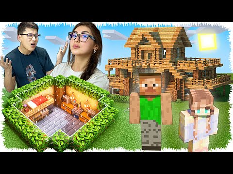 Видео: Жердің астына Үй салдым!!! Диконай екеуміз жарыстық (Minecraft)