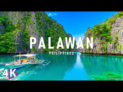 Видео: Palawan 4K - живописный релаксационный фильм с успокаивающей музыкальной релаксацией Music Nature