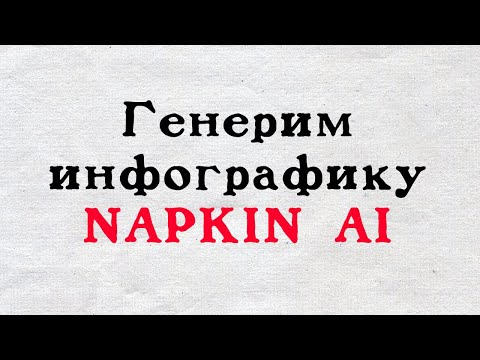 Видео: Napkin AI - генерим инфорграфику нахаляву.