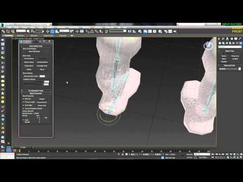 Видео: 3D Max KF - №4 (кости ступней)