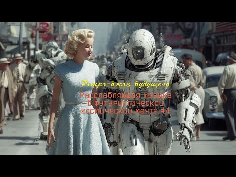 Видео: 🚀🎶 Ретро-джаз будущего: Расслабляющая музыка в футуристической космической мечте #4