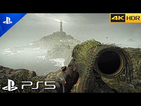 Видео: (PS5) Снайперская миссия в камуфляже | Реалистичный игровой процесс с ULTRA-графикой [4K60FPSHDR]...