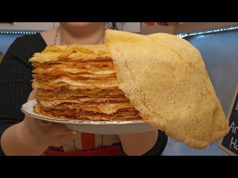 Видео: Лучшие блинчики/Так подробно еще не было