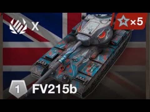 Видео: FV215b | вот бы стрелять как человек #wotblitz