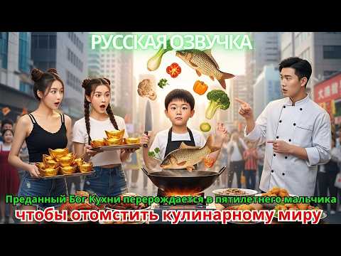 Видео: Преданный Бог Кухни перерождается в пятилетнего мальчика, чтобы отомстить кулинарному миру