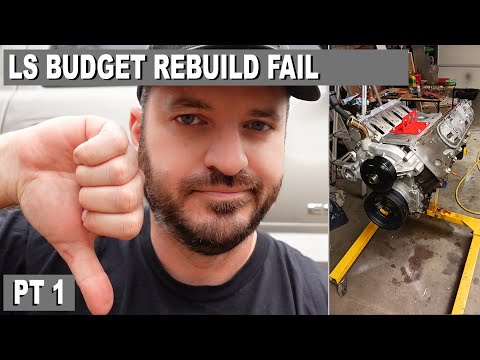 Видео: Как НЕ делать бюджетный ремонт двигателя LS — часть 1