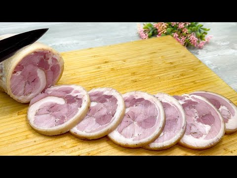 Видео: Беру свиную рульку и готовлю вкусную домашнюю ветчину Быстро и вкусно