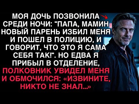 Видео: ДОЧЬ ПОЗВОНИЛА: “МАМИН ПАРЕНЬ МЕНЯ ИЗБИЛ!” — А В ПОЛИЦИИ ПОЛКОВНИК УВИДЕЛ МЕНЯ… И ПОБЛЕДНЕЛ.