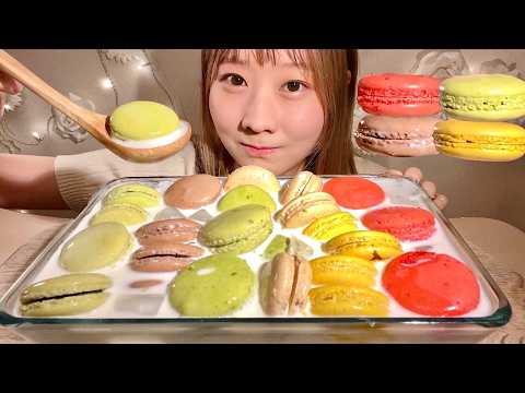 Видео: ASMR Макаронные Хлопья【русские субтитры】【Mukbang/ Eating Sounds】