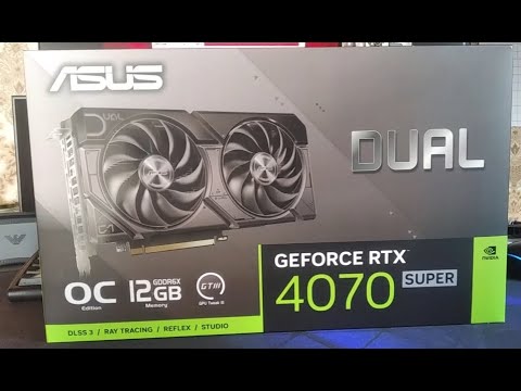 Видео: Asus Dual Rtx 4070 Super EVO - Обзор тест температур