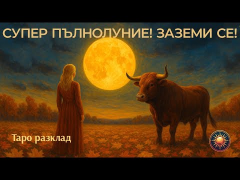 Видео: 🌕 СУПЕР ПЪЛНОЛУНИЕ В ТЕЛЕЦ | Върху какво ga ce СЪСРЕДОТОЧИШ? ♉️Стабилност В ЛЮБОВТА 💖Таро ПРОЗРЕНИЕ