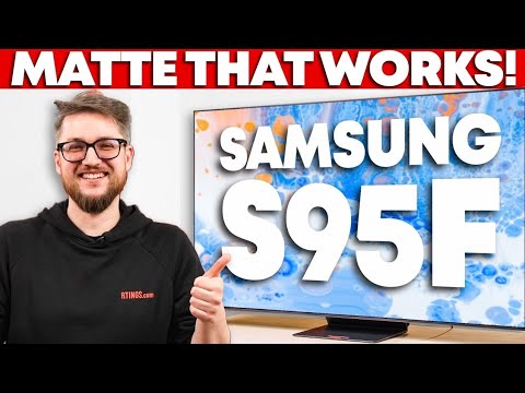 Видео: Обзор Samsung S95F – самый яркий OLED-дисплей без бликов? @RTINGSdotcom