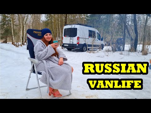 Видео: Зимний Vanlife