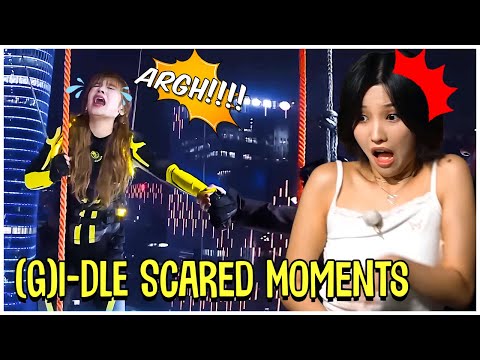 Видео: (G)I-DLE Испуганные моменты