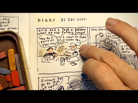 Видео: Раскрашиваем комикс меловой пастелью (пошаговое руководство)