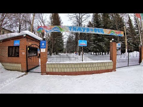 Видео: Новосибирск - Весенняя прогулка по лагерю "Тимуровец" 4К