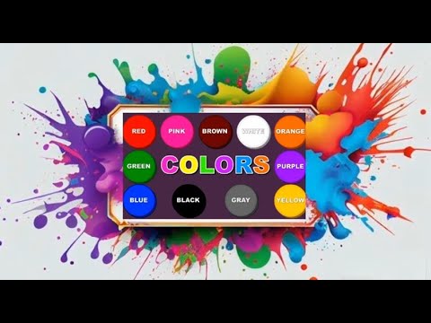 Видео: Кольори англійською.🌈 Який це колір? 🌈Colors. What color is it?