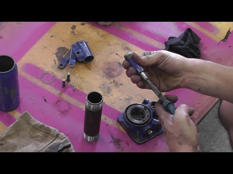 Видео: Ремонт гидравлического домкрата бутылочного типа. Полная разборка, сборка.