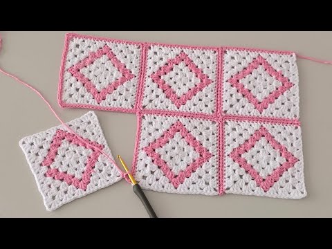 Видео: 🧶Умопомрачительный трюк, как соединить квадраты, не разрывая пряжу!