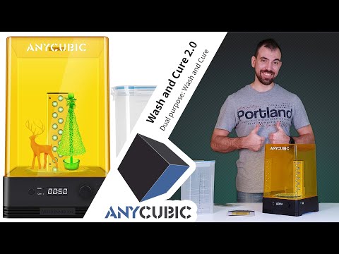 Видео: Review | Anycubic wash and cure 2.0!!! ОТЛИЧНЫЙ ПОМОЩНИК!