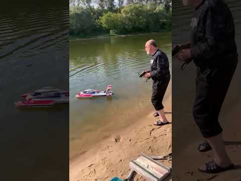 Видео: Гидроплан. Первые испытания спустя 7лет