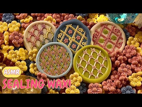 Видео: [ASMR] Вам так повезло увидеть это видео с сургучом🍀