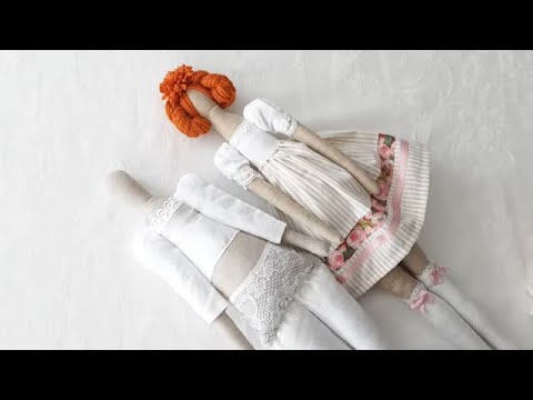 Видео: DIY ТИЛЬДА КУКЛА - подробный урок 3 часть