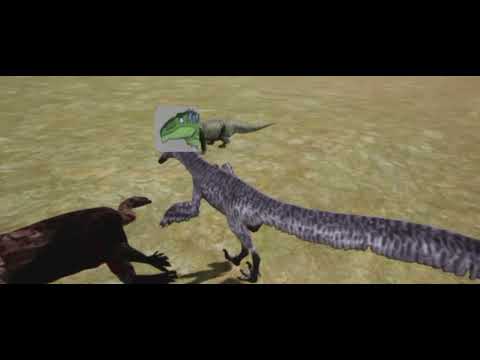 Видео: Мини фильм дейнонихи по the cursed dinosaurs isle