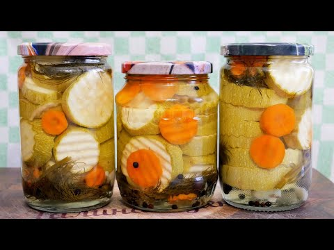 Видео: Самые ВКУСНЫЕ КАБАЧКИ на зиму. Маринованные кабачки, цыганка готовит.