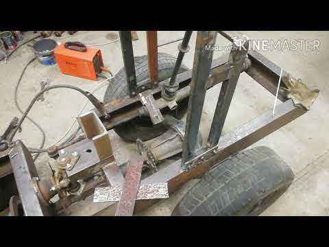 Видео: Руль и сиденье на минитрактор 4х4! №7!