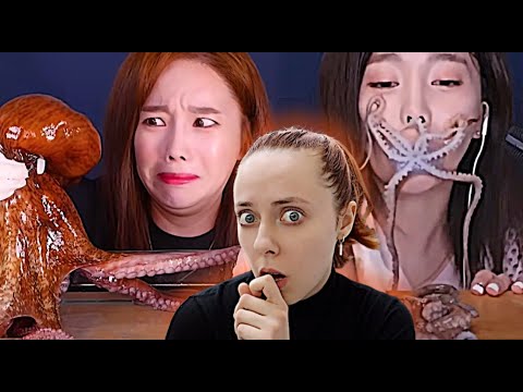 Видео: ЧТО ОНА ТВОРИТ? 😱 ЧТО ЭТИ КОРЕЙЦЫ СЕБЕ ПОЗВОЛЯЮТ 🔥 реакция на асмр и мукбанг