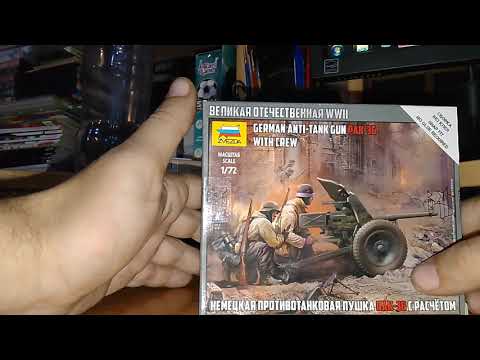 Видео: Art of Tactic #49 - немецкая противотанковая пушка пак-36 с расчётом