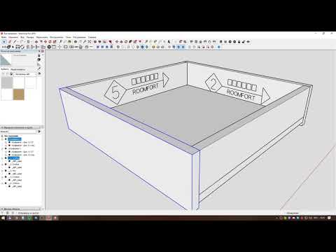 Видео: Присадка крепежей в SketchUp с помощью плагина ABF solutions