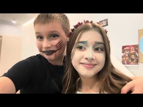 Видео: Вызвали УТОПЛЕННИКА на ХЭЛЛОУИН// Влог, веселимся и празднуем 