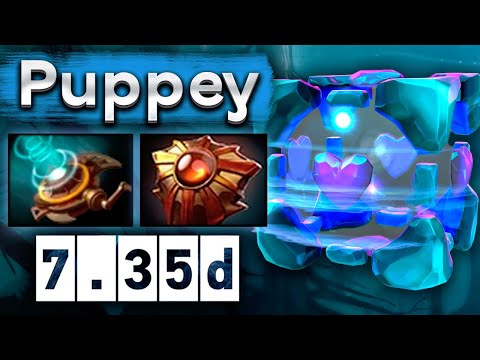 Видео: Пуппей на Виспе 27 тира! - Puppey IO 7.35 DOTA 2