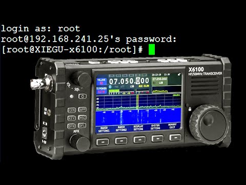 Видео: Xiegu X6100 Процессоры, Linux, WiFi, порты, прошивки.