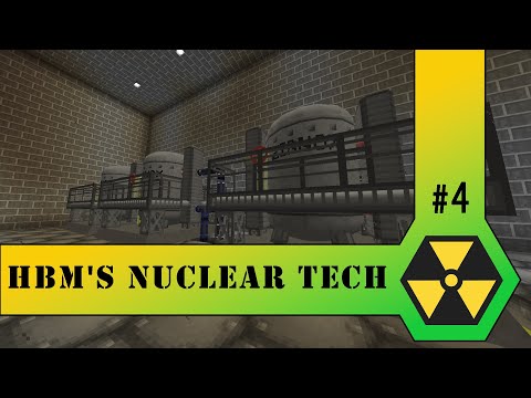 Видео: ☢ Обзор мода Hbm's Nuclear Tech | Часть 4 | Буры и ядерные реакторы | Minecraft 1.7.10