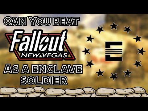 Видео: Сможете ли вы ПОБЕДИТЬ Fallout New Vegas, играя за солдата Анклава?