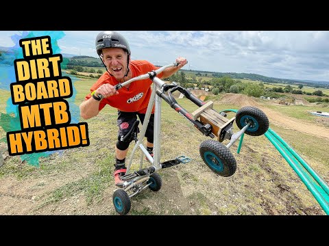 Видео: Гибрид горного велосипеда Dirt Board!