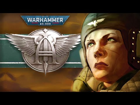 Видео: АЭРОНАВТИКА ИМПЕРИАЛИС - Авиация Империума (WARHAMMER 40000)