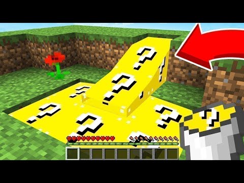 Видео: Я НАШЁЛ ВОДУ ИЗ ЛАКИ БЛОКОВ В МАЙНКРАФТ