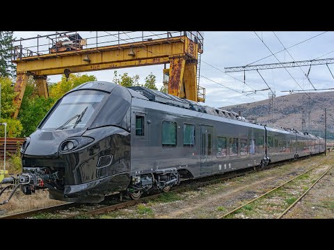 Видео: Alstom Coradia Stream EMU arrives in Bulgaria for testing / ЕМВ на Алстом пристигна в България!