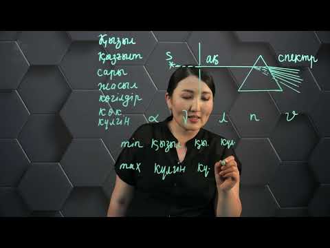 Видео: Жарық дисперсиясы.